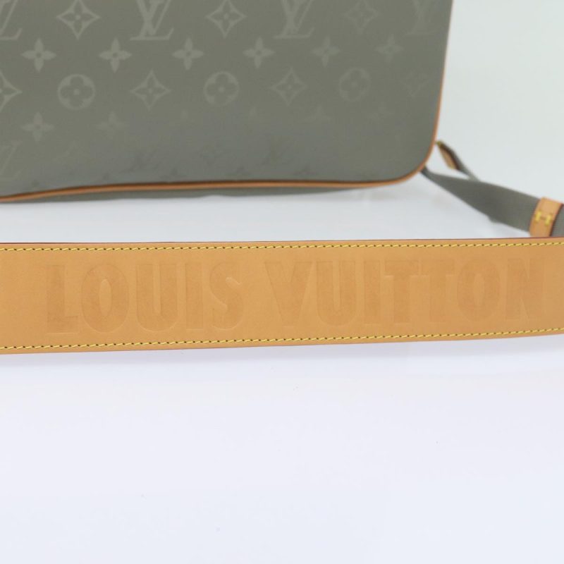 Louis Vuitton Monogram titanium Camera Bag Shoulder Bag Gray M43884 Auth 79277SA - Image 8