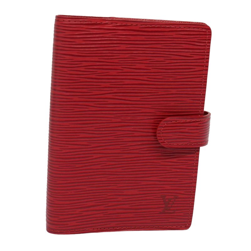 Louis Vuitton Epi Agenda PM Day Planner Cover Red R20057  79296