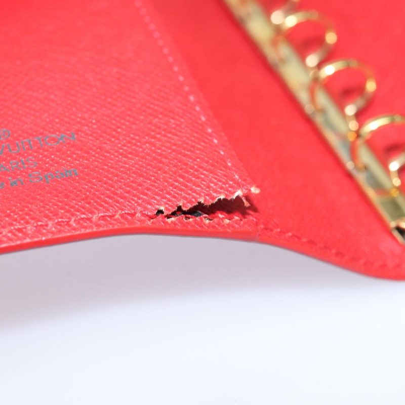 Louis Vuitton Epi Agenda PM Day Planner Cover Red R20057  79296 - Image 10