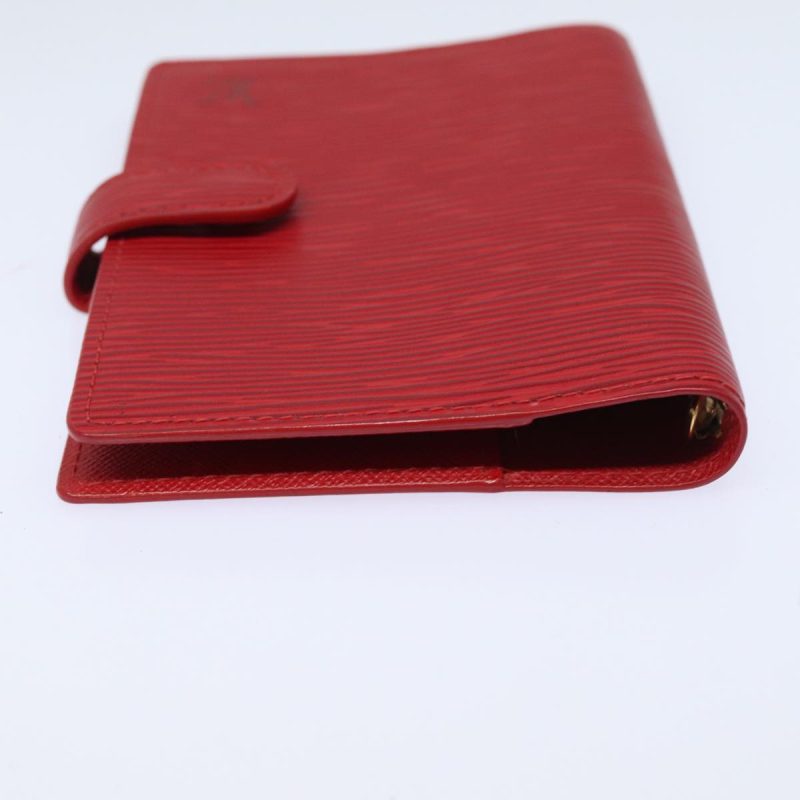 Louis Vuitton Epi Agenda PM Day Planner Cover Red R20057  79296 - Image 5