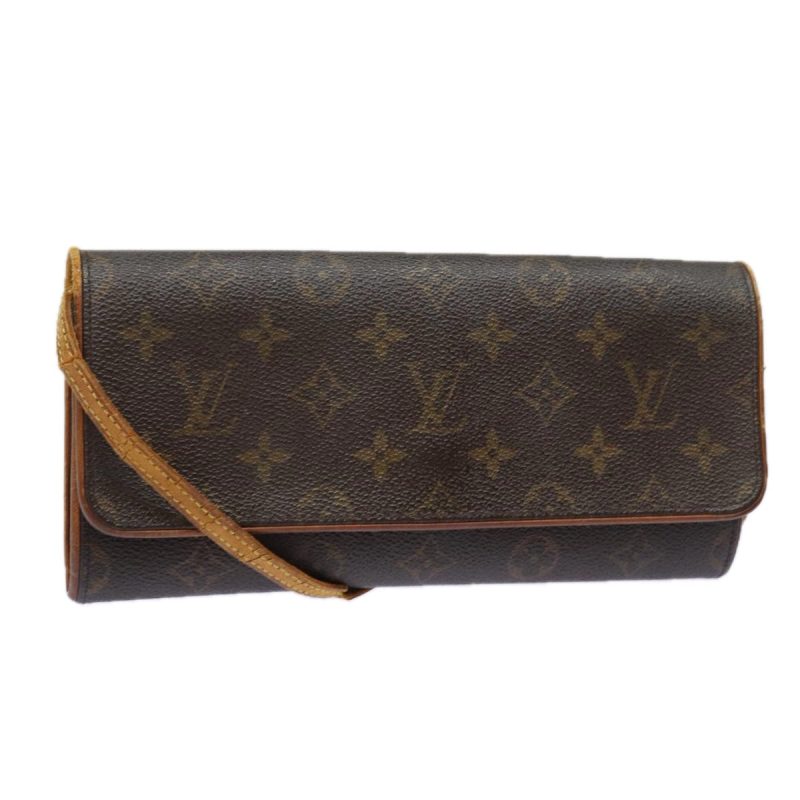 Louis Vuitton Monogram Pochette Twin GM Shoulder Bag M51852  79388