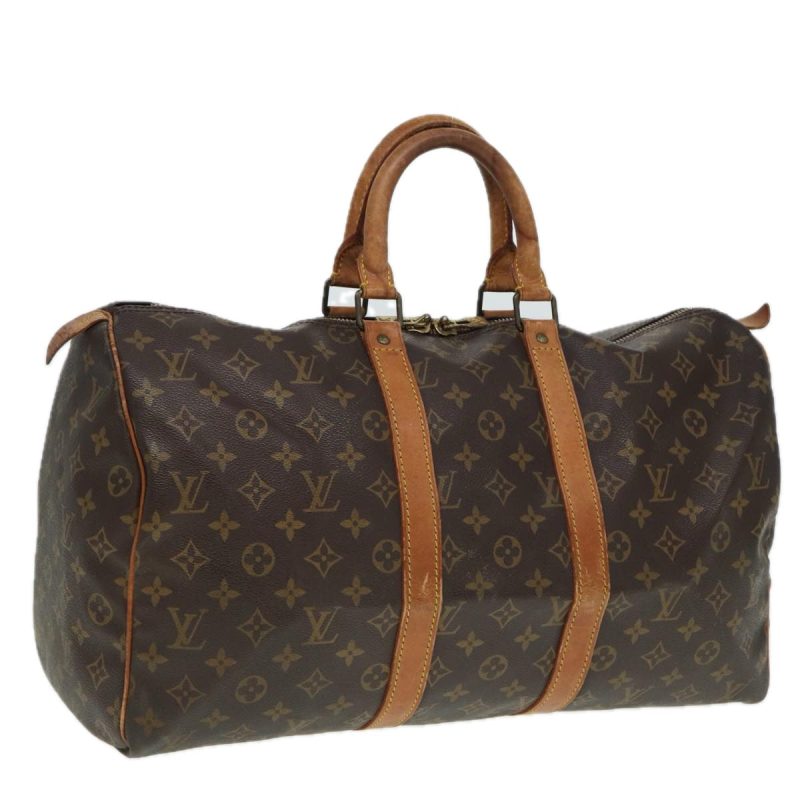 Louis Vuitton Monogram Keepall 45 Boston Bag M41428  79436