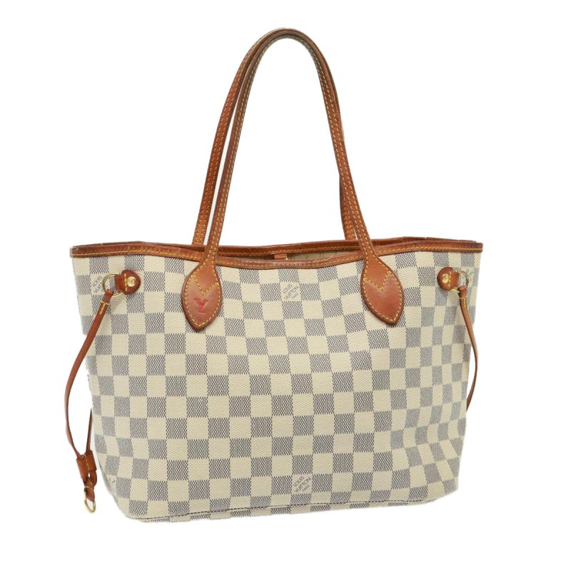 Louis Vuitton Damier Azur Neverfull PM Tote Bag N41362  79470