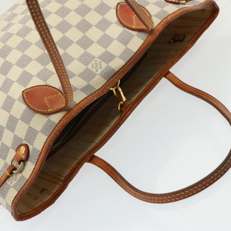 Louis Vuitton Damier Azur Neverfull PM Tote Bag N41362  79470 - Image 6