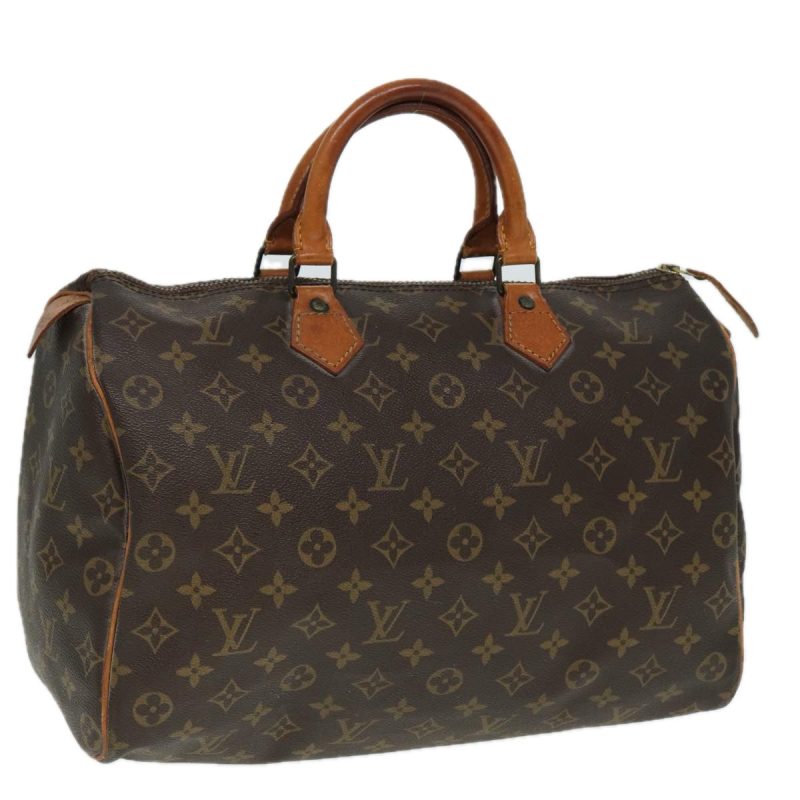 Louis Vuitton Monogram Speedy 35 Hand Bag M41524  79492