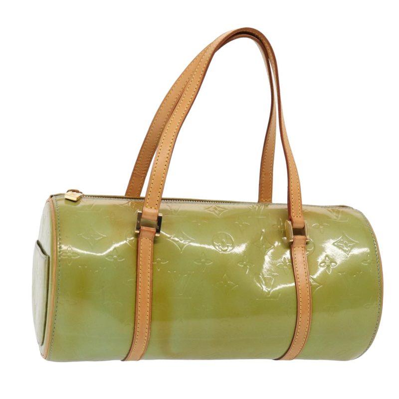 Louis Vuitton Monogram Vernis Bedford Hand Bag Baby Blue M91007  79537
