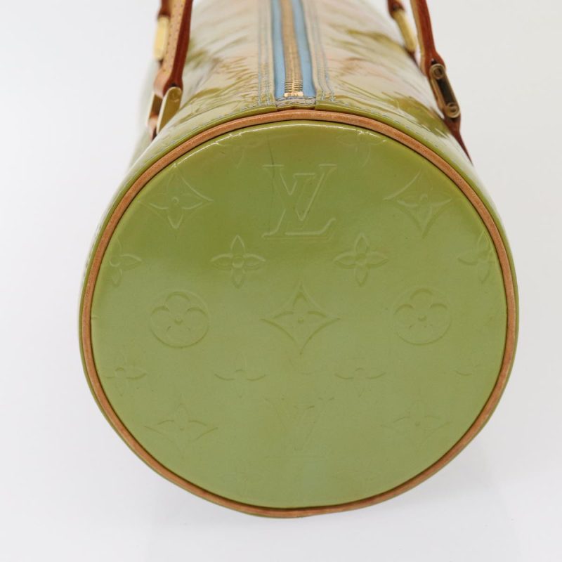Louis Vuitton Monogram Vernis Bedford Hand Bag Baby Blue M91007  79537 - Image 3