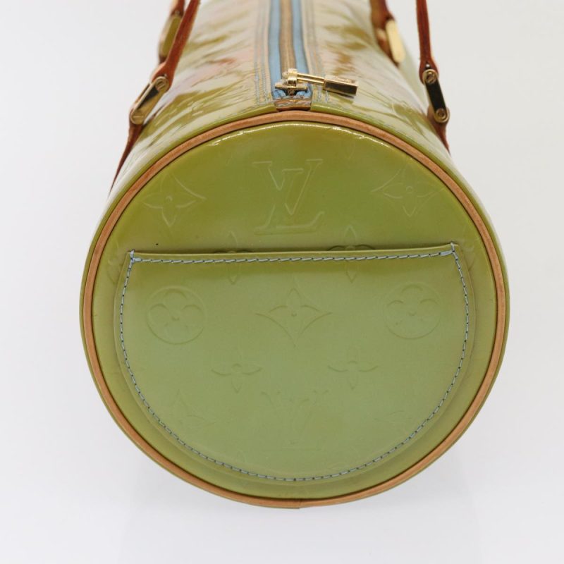 Louis Vuitton Monogram Vernis Bedford Hand Bag Baby Blue M91007  79537 - Image 4