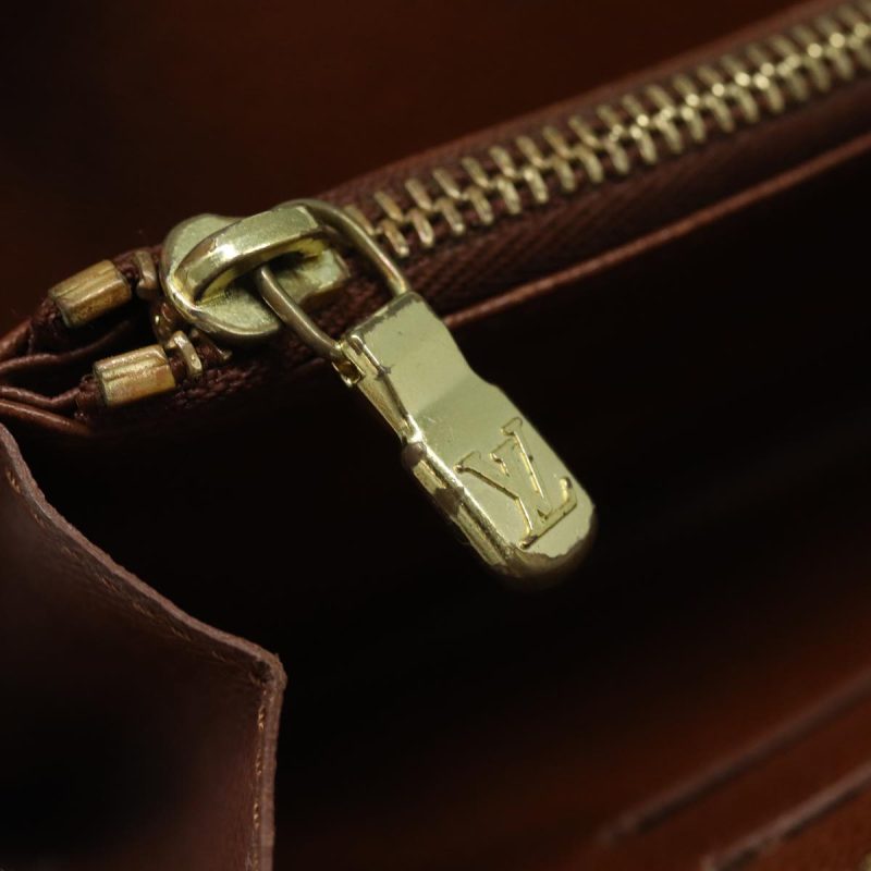 Louis Vuitton Monogram Porte Monnaie Zip Long Wallet M61727  79584 - Image 9
