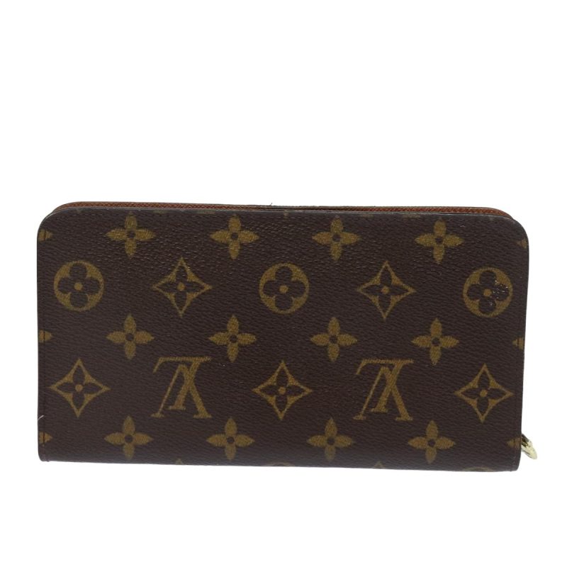 Louis Vuitton Monogram Porte Monnaie Zip Long Wallet M61727  79584 - Image 2