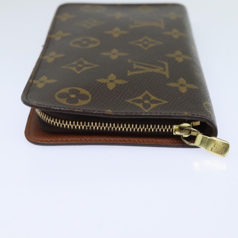 Louis Vuitton Monogram Porte Monnaie Zip Long Wallet M61727  79584 - Image 3