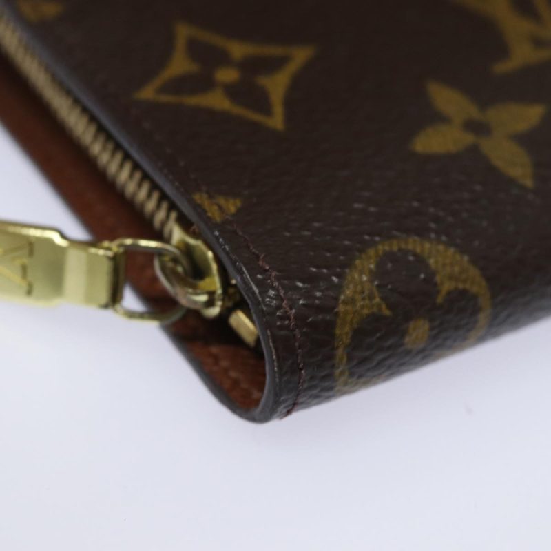 Louis Vuitton Monogram Porte Monnaie Zip Long Wallet M61727  79584 - Image 7