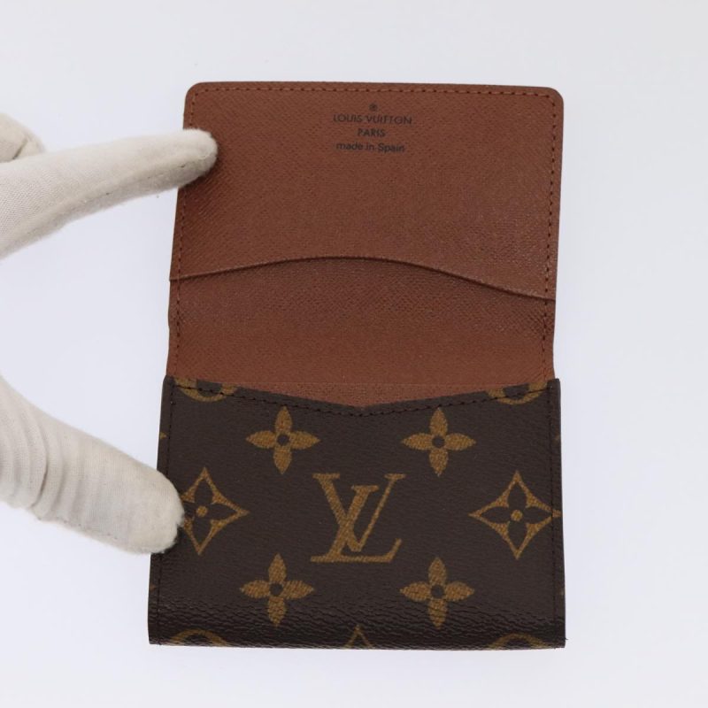 Louis Vuitton Monogram Amberop Cartes De Visit Card Case M62920  79585 - Image 8
