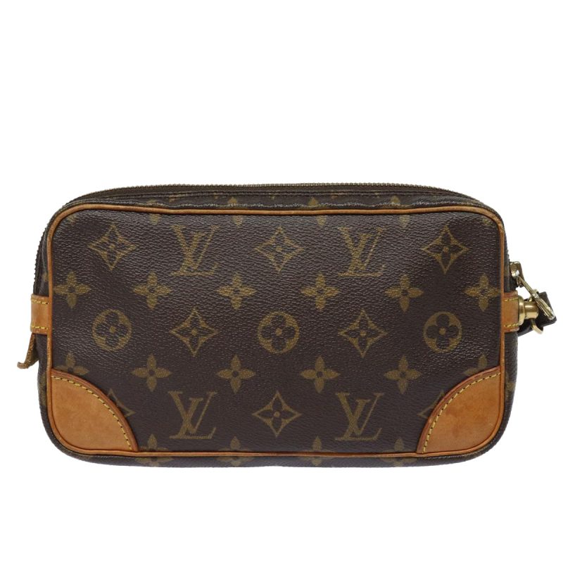 Louis Vuitton Monogram Marly Dragonne PM Clutch Bag M51827  79608 - Image 2