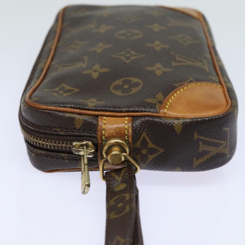 Louis Vuitton Monogram Marly Dragonne PM Clutch Bag M51827  79608 - Image 3