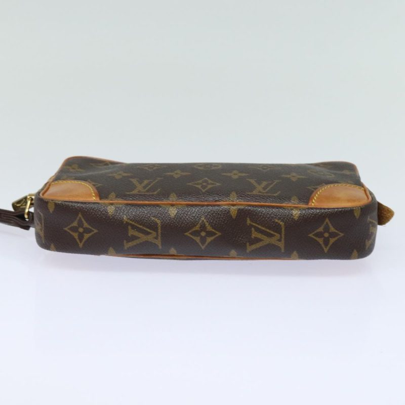Louis Vuitton Monogram Marly Dragonne PM Clutch Bag M51827  79608 - Image 6