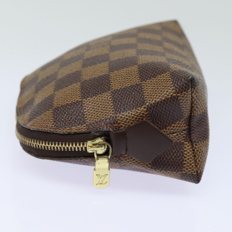 Louis Vuitton Damier Ebene Pochette Cosmetic PM Pouch N47516  79661 - Image 3