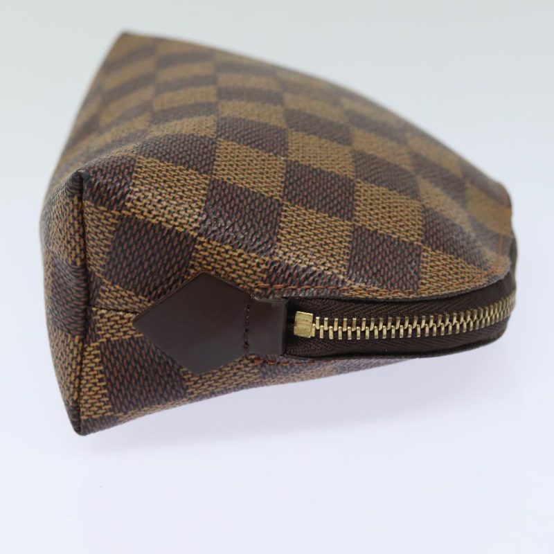 Louis Vuitton Damier Ebene Pochette Cosmetic PM Pouch N47516  79661 - Image 4