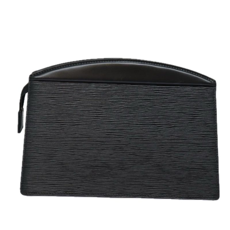 Louis Vuitton Epi Trousse Crete Clutch Bag Black M48402  79684 - Image 2