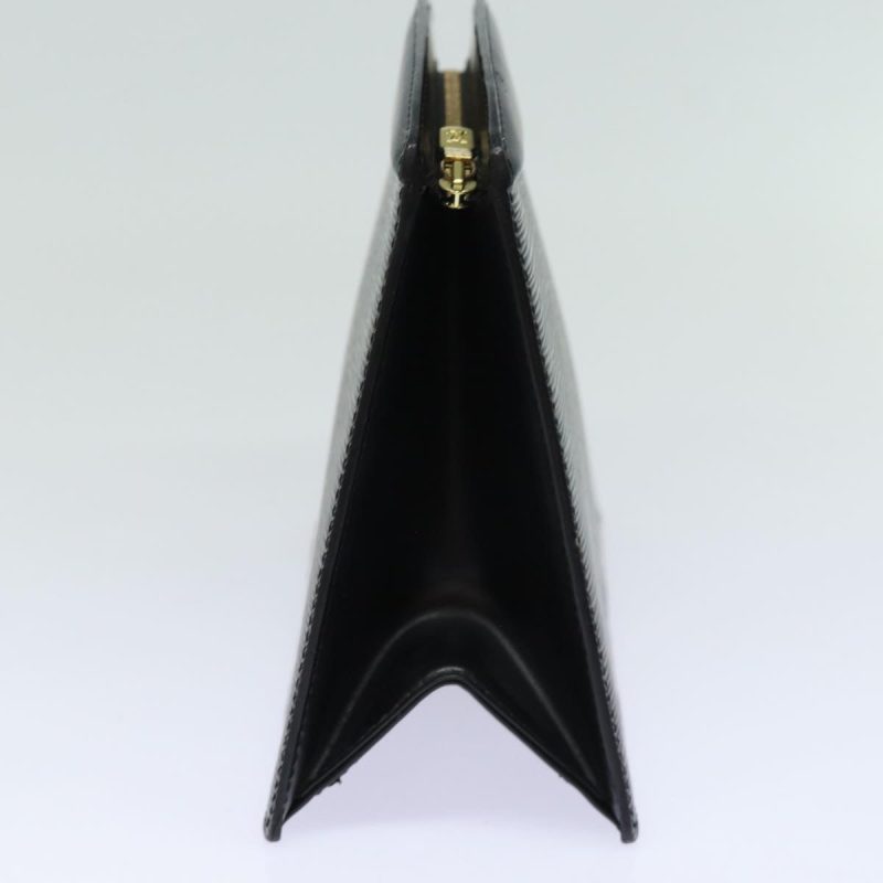 Louis Vuitton Epi Trousse Crete Clutch Bag Black M48402  79684 - Image 3