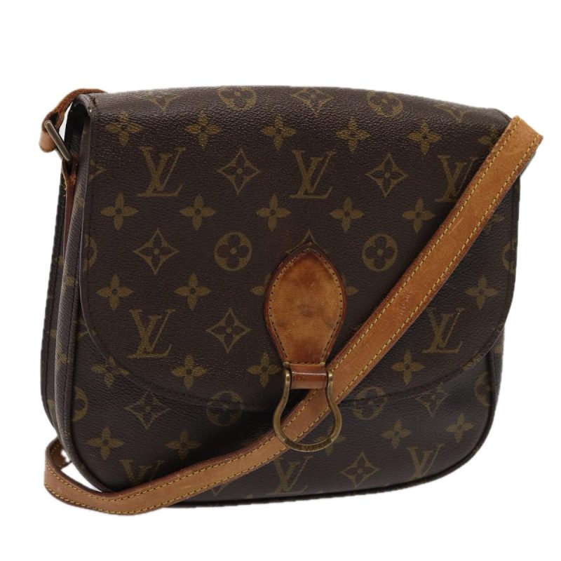 Louis Vuitton Monogram Saint Cloud GM Shoulder Bag M51242  79696