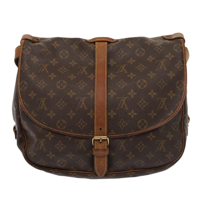 Louis Vuitton Monogram Saumur 35 Shoulder Bag M42254  79697 - Image 2