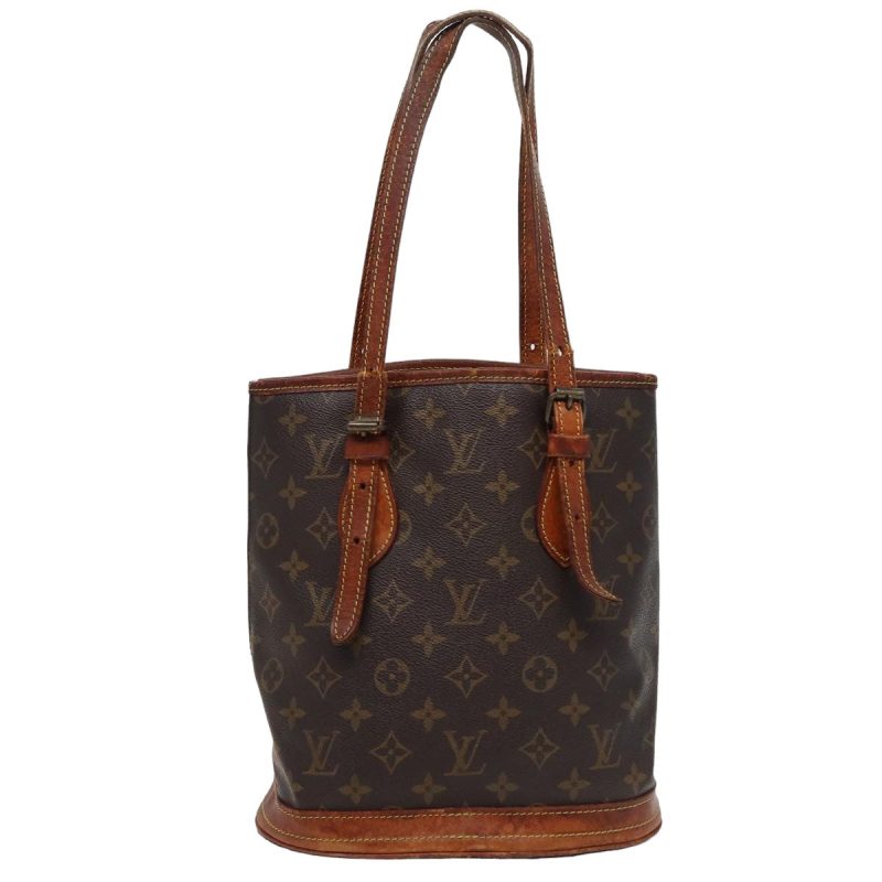 Louis Vuitton Monogram Bucket PM Shoulder Bag Vintage M42238  79719 - Image 3