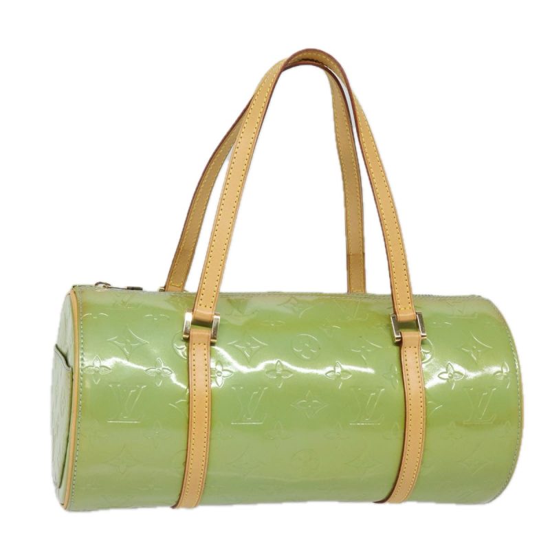 Louis Vuitton Monogram Vernis Bedford Hand Bag Baby Blue M91007  79736