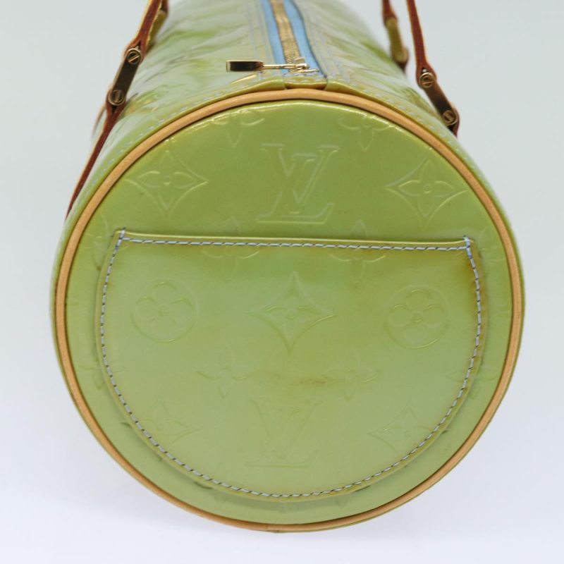 Louis Vuitton Monogram Vernis Bedford Hand Bag Baby Blue M91007  79736 - Image 3