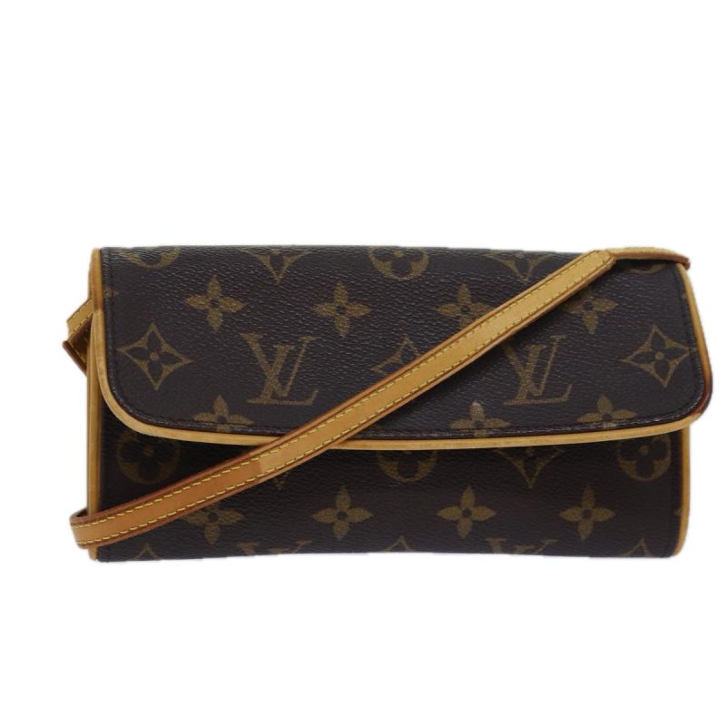 Louis Vuitton Monogram Pochette Twin PM Shoulder Bag M51854  79810