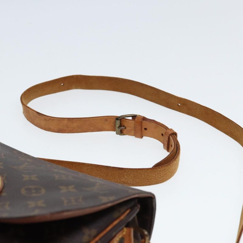 Louis Vuitton Monogram Cartouchiere MM Shoulder Bag M51253  79827 - Image 8