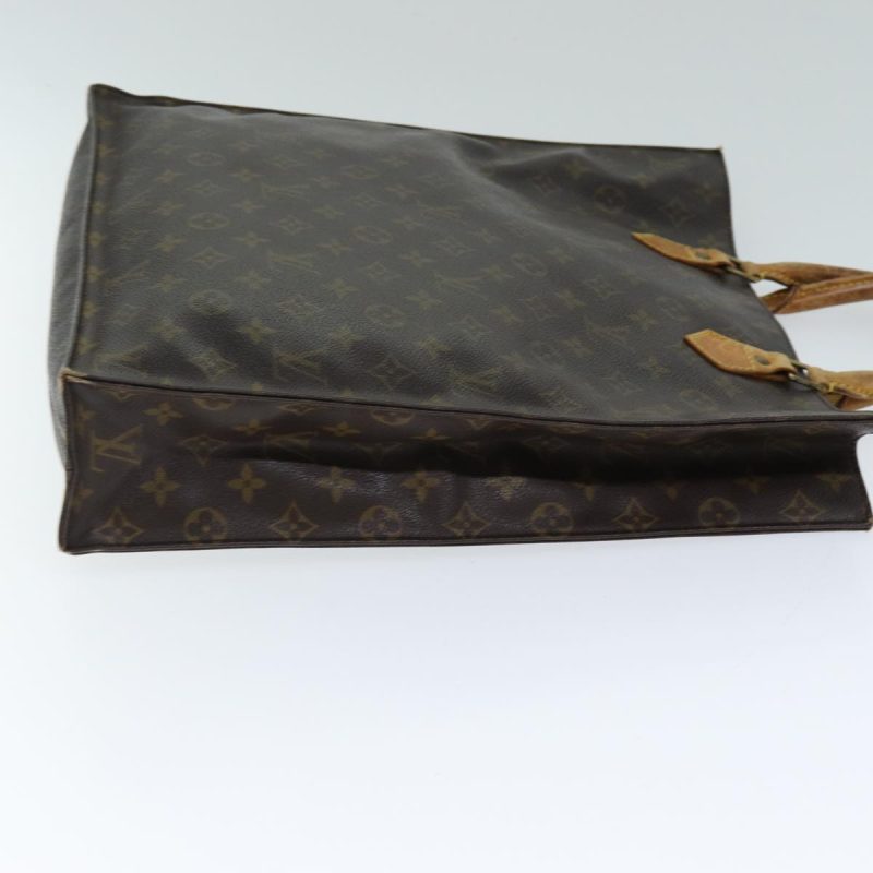 Louis Vuitton Monogram Sac Plat Hand Bag M51140  79832 - Image 3