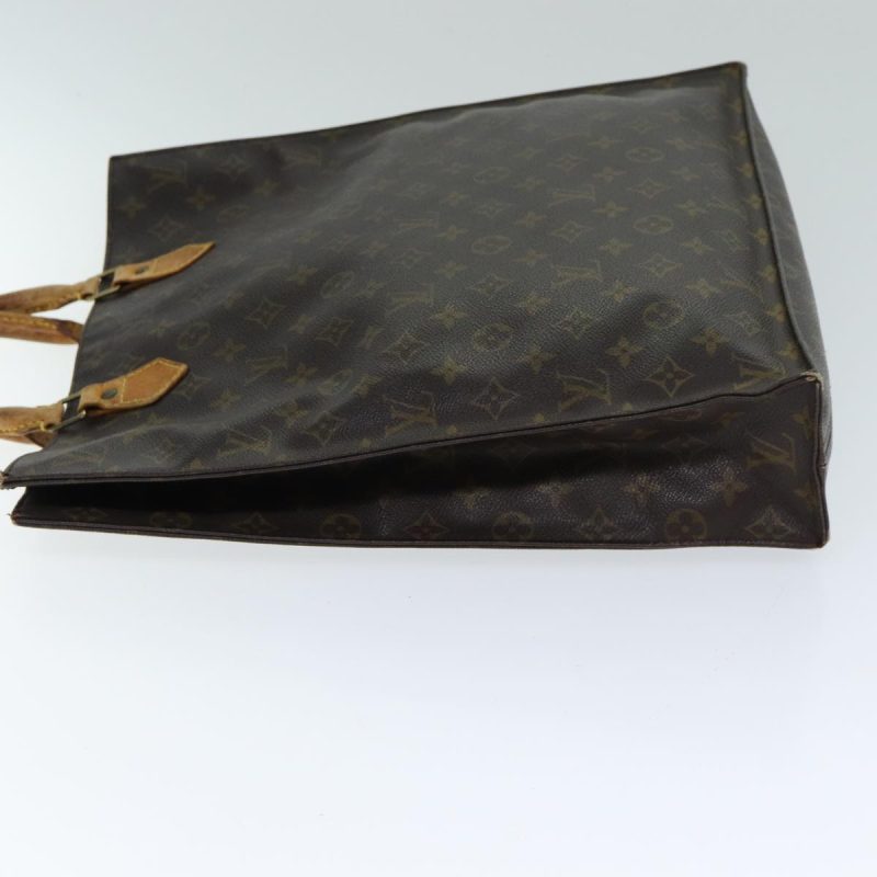 Louis Vuitton Monogram Sac Plat Hand Bag M51140  79832 - Image 4