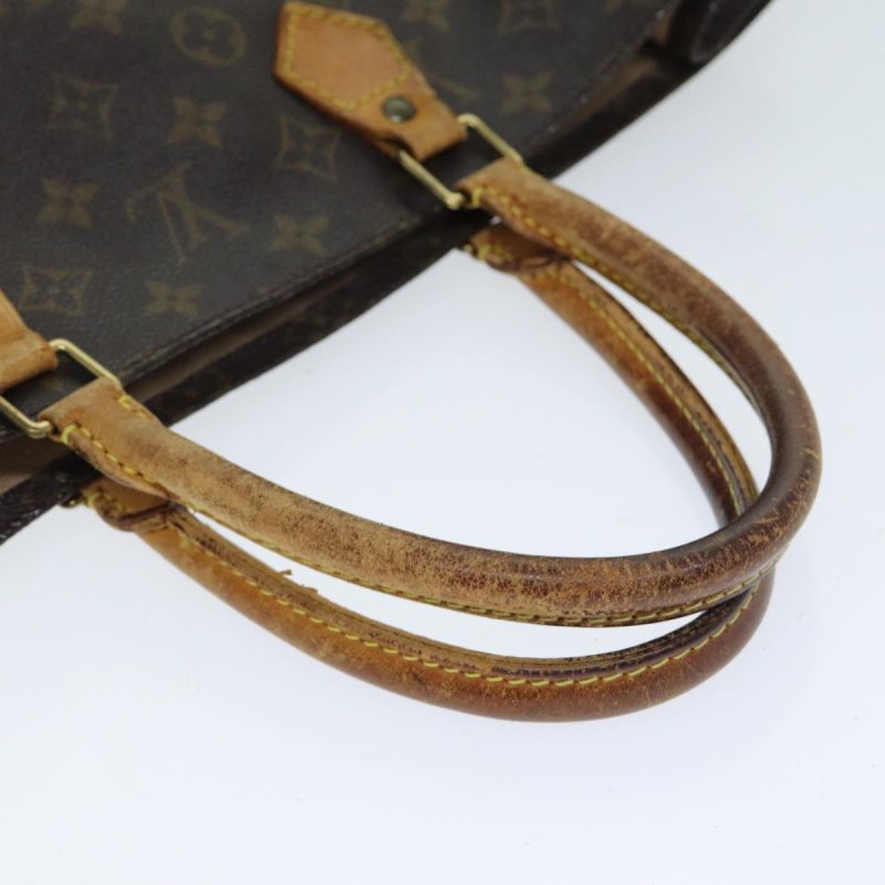 Louis Vuitton Monogram Sac Plat Hand Bag M51140  79832 - Image 8