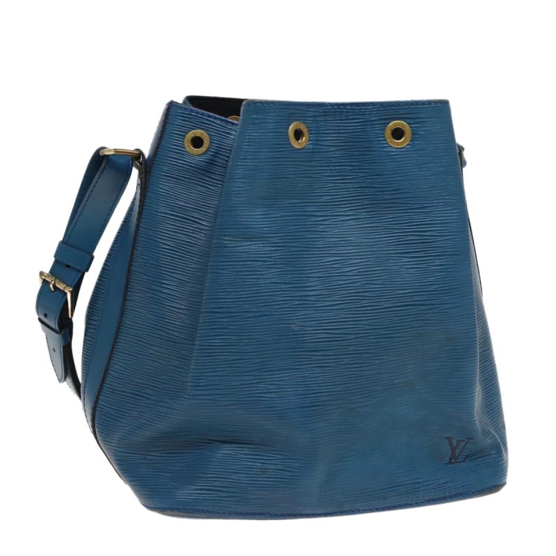 Louis Vuitton Epi Petit Noe Shoulder Bag Blue M44105  79838