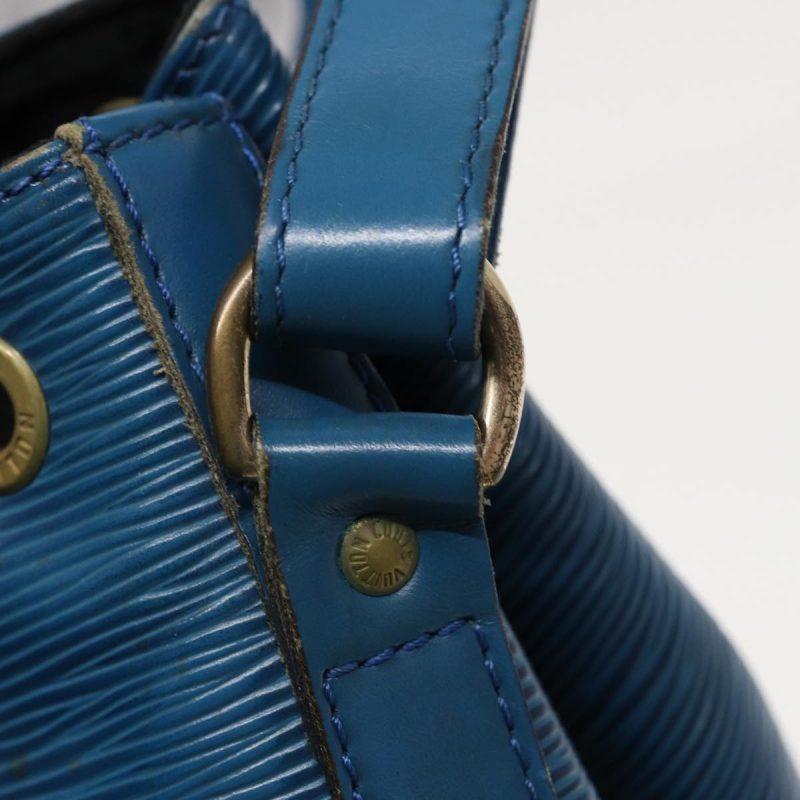 Louis Vuitton Epi Petit Noe Shoulder Bag Blue M44105  79838 - Image 9
