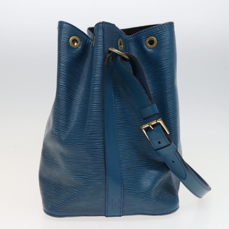 Louis Vuitton Epi Petit Noe Shoulder Bag Blue M44105  79838 - Image 4