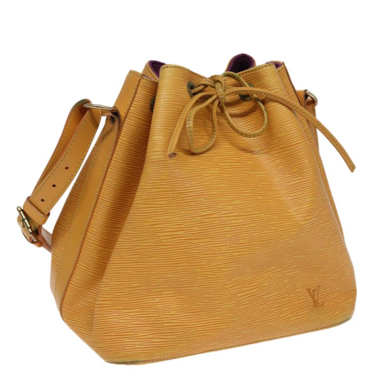 Louis Vuitton Epi Petit Noe Shoulder Bag Tassili Yellow M44109  79839