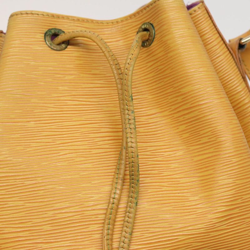 Louis Vuitton Epi Petit Noe Shoulder Bag Tassili Yellow M44109  79839 - Image 10
