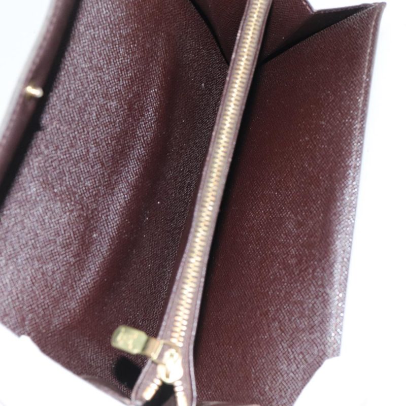Louis Vuitton Damier Ebene Porte Monnaie Credit Wallet N61725  79856 - Image 10