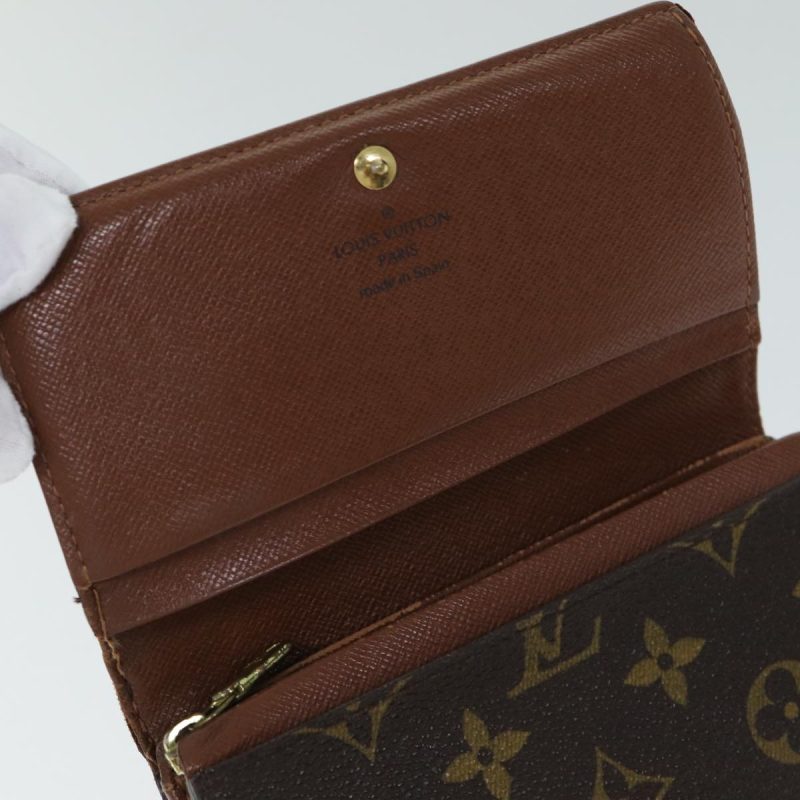 Louis Vuitton Monogram Porte Monnaie Billets Tresor Wallet M61730  79857 - Image 8