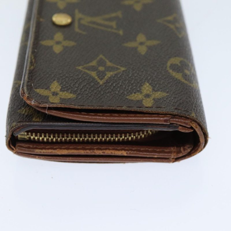 Louis Vuitton Monogram Porte Monnaie Billets Tresor Wallet M61730  79857 - Image 3
