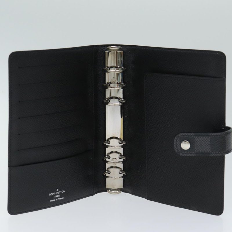 Louis Vuitton Damier Graphite Agenda MM Day Planner Cover R20242  79895 - Image 8