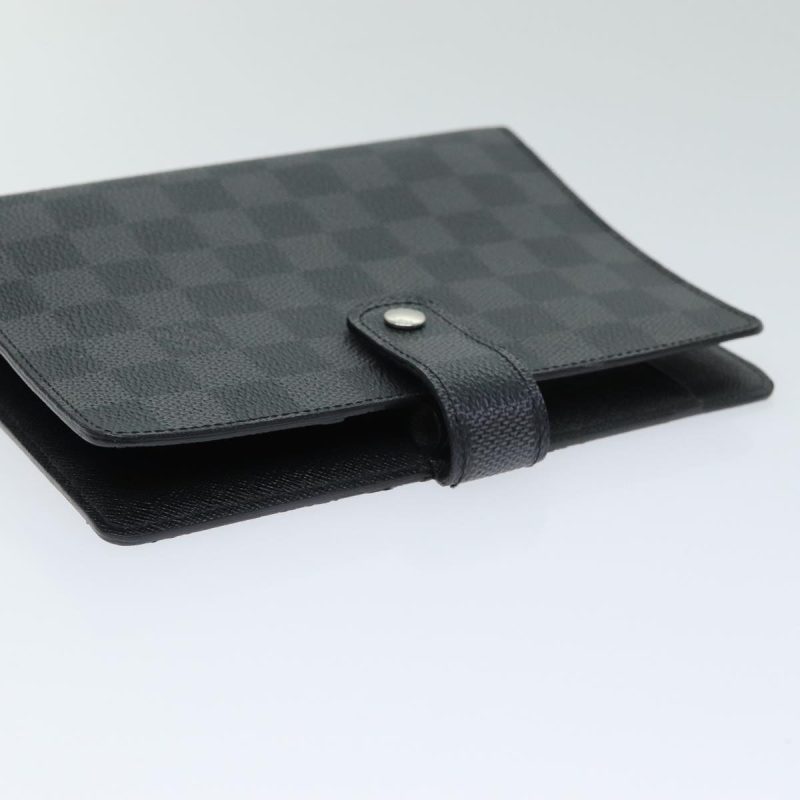 Louis Vuitton Damier Graphite Agenda MM Day Planner Cover R20242  79895 - Image 5