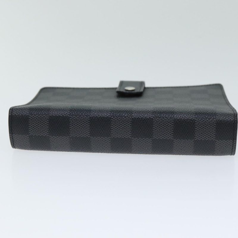 Louis Vuitton Damier Graphite Agenda MM Day Planner Cover R20242  79895 - Image 6