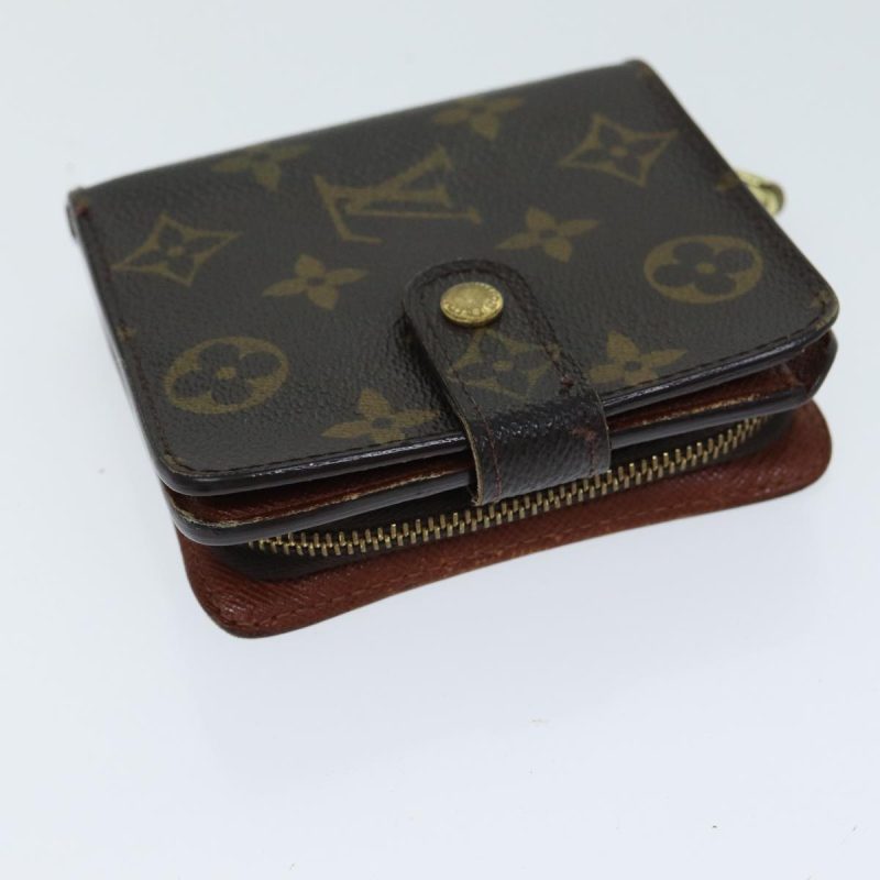 Louis Vuitton Monogram Compact Zip Wallet M61667  79897 - Image 5