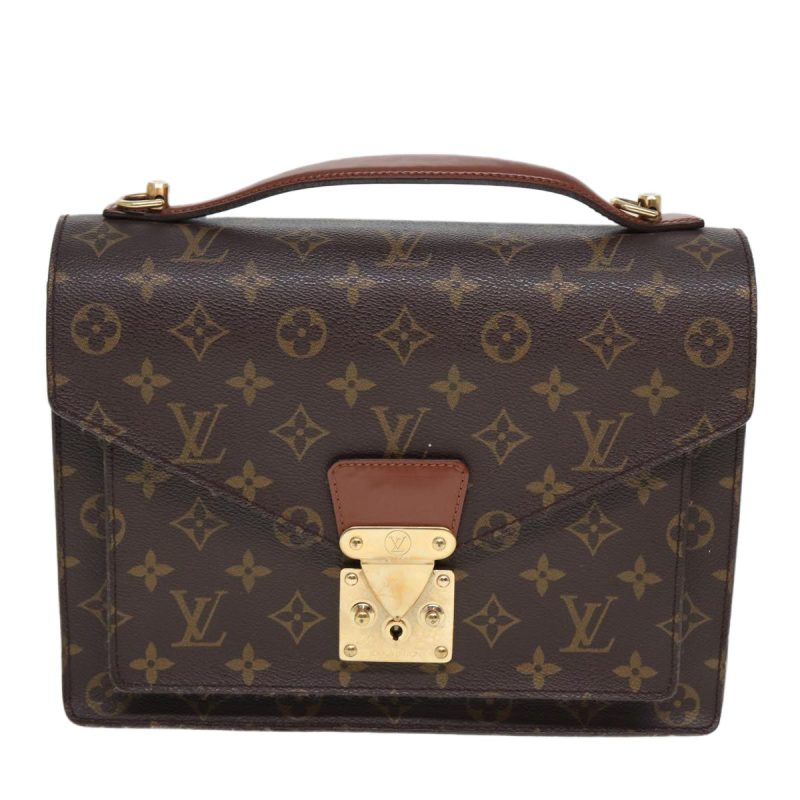 Louis Vuitton Monogram Monceau 28 Hand Bag 2way M51185  79898 - Image 2