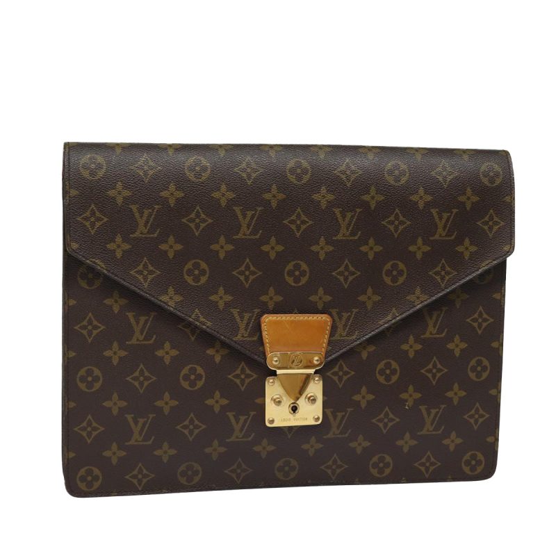Louis Vuitton Monogram Porte Documents Senatur Briefcase M53335  79899