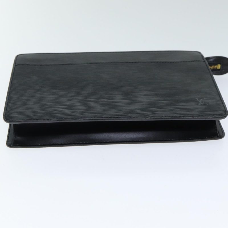 Louis Vuitton Epi Pochette Homme Clutch Bag Black M52522  79938 - Image 6