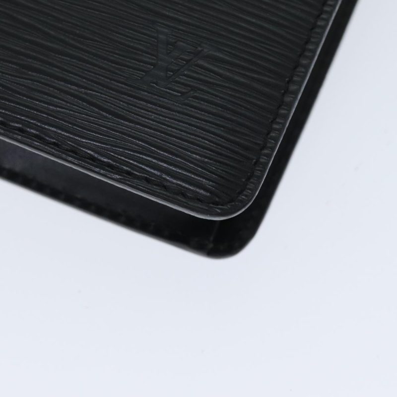 Louis Vuitton Epi Pochette Homme Clutch Bag Black M52522  79938 - Image 7